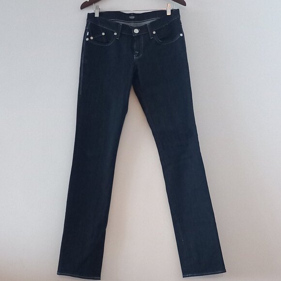 ROCK & REPUBLIC dark wash jeans size 28 - Picture 3 of 14